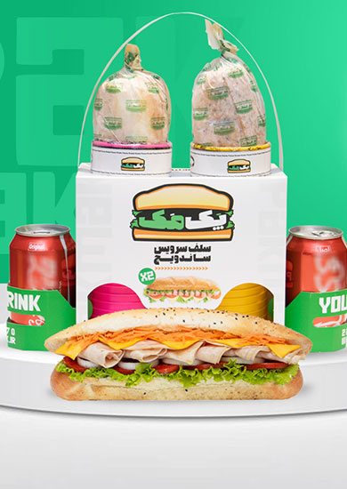 نمای سایت پک مک